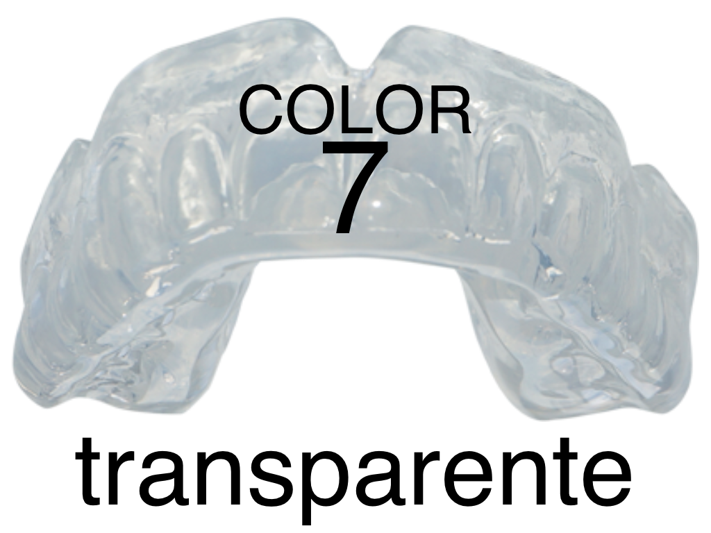 protector bucal transparente