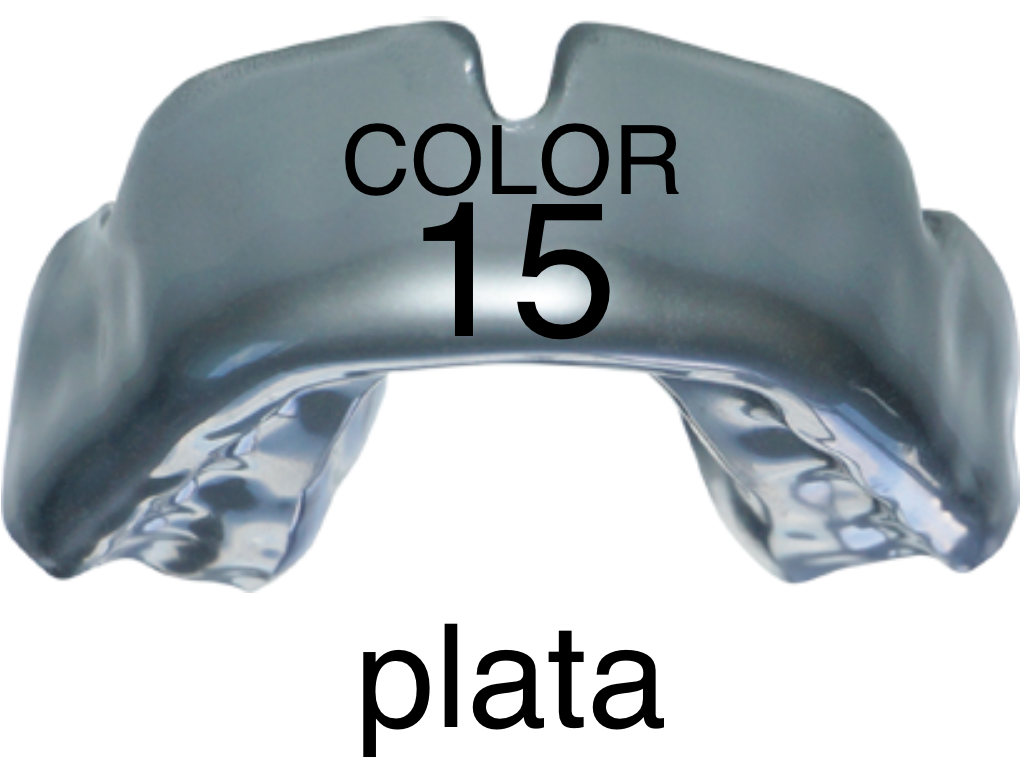 protector bucal plata